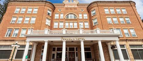 Fassade der Unterkunft