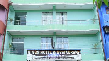 Overnatningsstedets facade