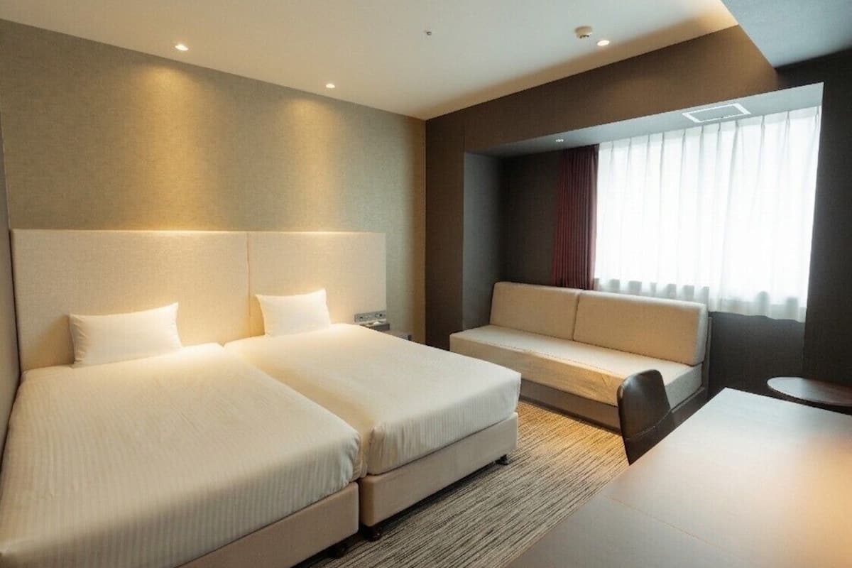 Habitació amb dos llits individuals executiva, no fumadors (with Club Lounge Access) | Roba de llit d'alta qualitat, cobrellits i cortines opaques