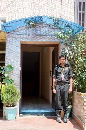 Fachada da propriedade