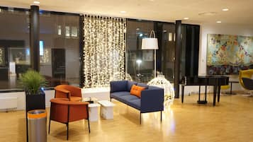 Sala de estar en el lobby