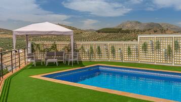 Alberca al aire libre