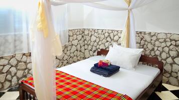 Wi-Fi de cortesia, roupa de cama