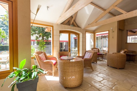Lobby sitting area