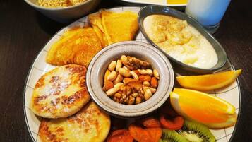 Daily continental breakfast (KZT 1700 per person)