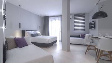 Family Apartment | In-room safe, desk, soundproofing, iron/ironing board