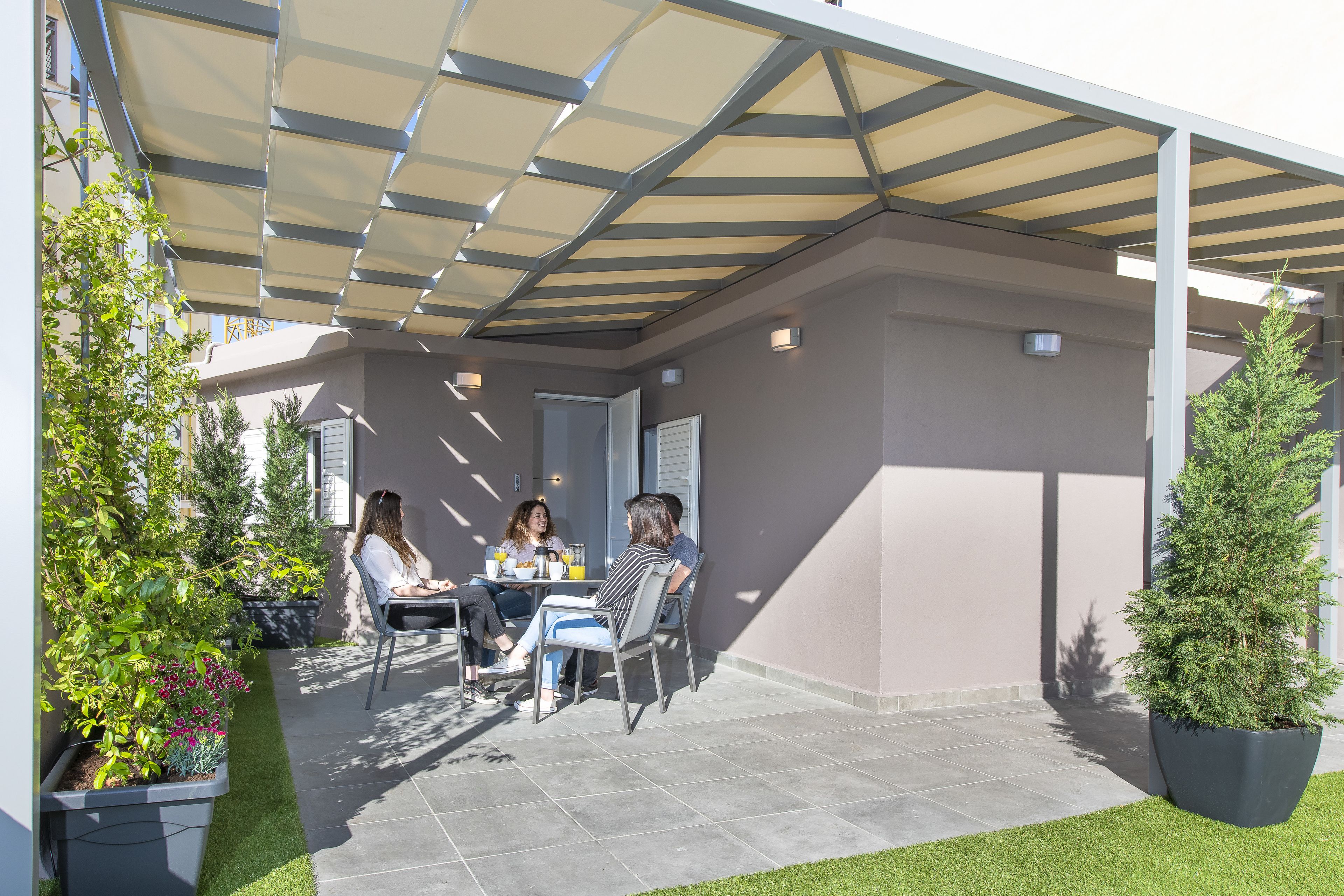 Estúdio, terraço | Terraço/pátio