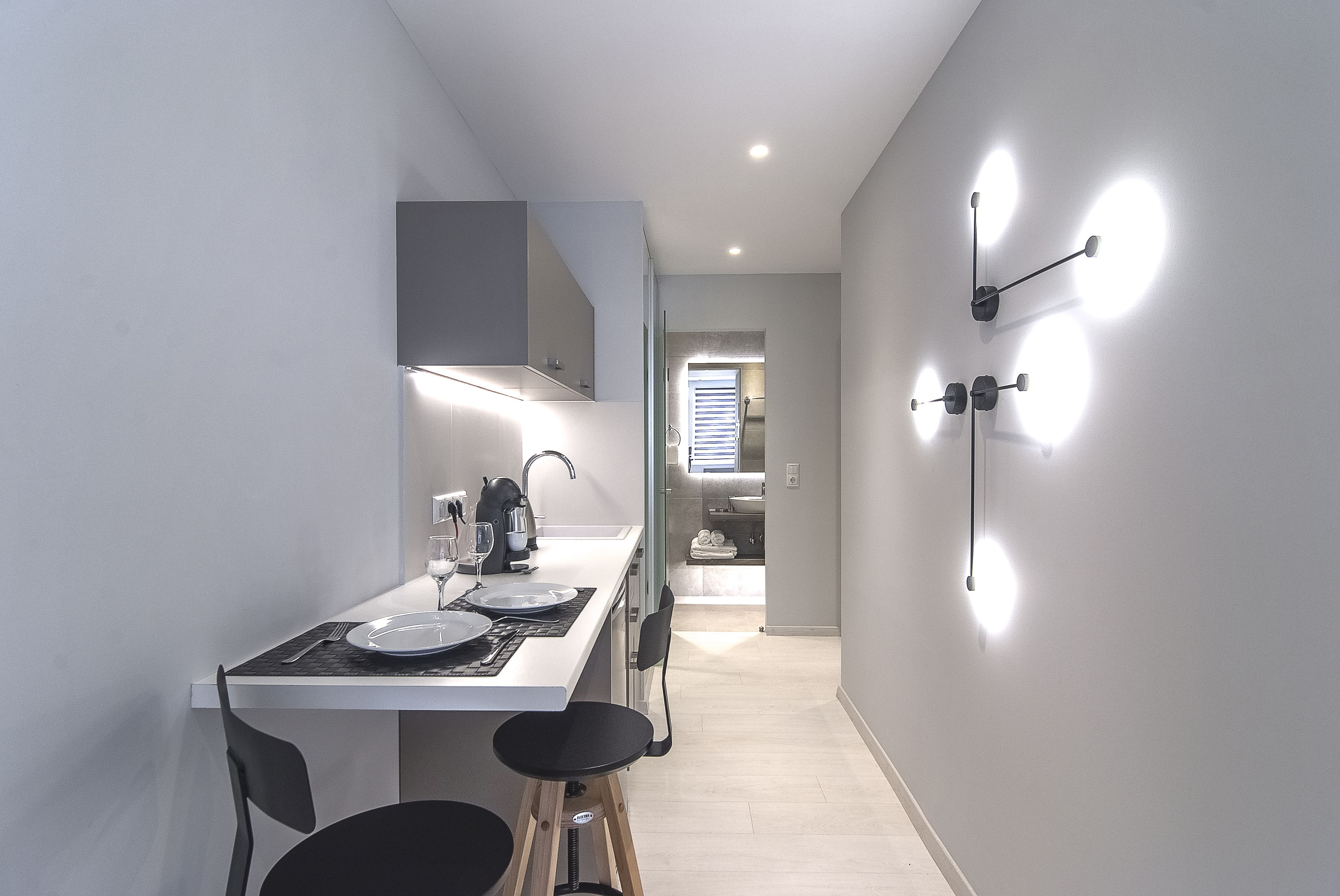 Standard Double Room | Private kitchenette | Fridge, microwave, espresso maker, coffee/tea maker