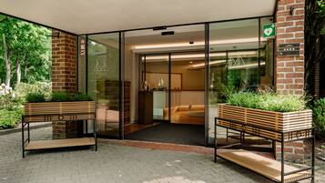 Entrada de la propiedad