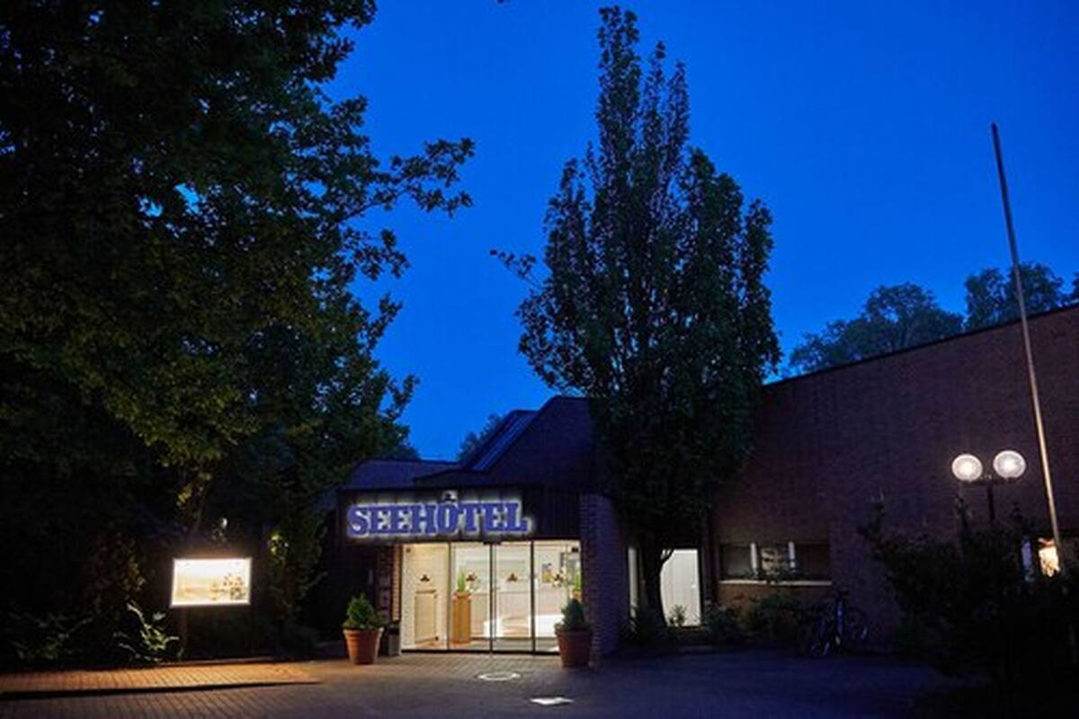 front of property – evening/night