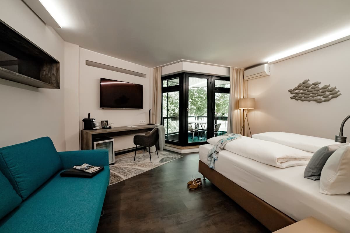 superior double room | 1 bedroom, hypo-allergenic bedding, in-room safe, individually decorated