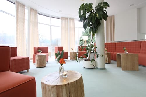 Sala de estar en el lobby