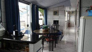 Opções para refeição no quarto