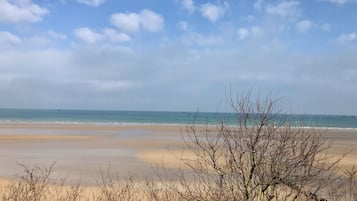 Uitzicht op strand/zee