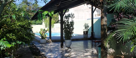 Alberca al aire libre