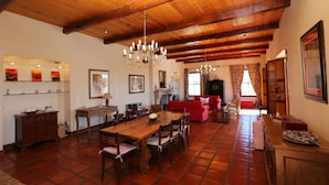 Family House, 4 Bedrooms, Patio, Mountainside | In-room dining - Doornbosch Game Lodge and Guest Houses (Baardskeerdersbos)