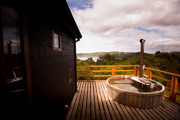 Jetted bathtub - Parque Natural Rio Bravo Lodge (Castro)