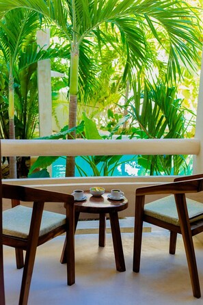 Terrace/patio - Hotel San Vicente (Playa del Carmen)