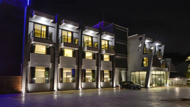 Front of property - M hotel (Caotun)