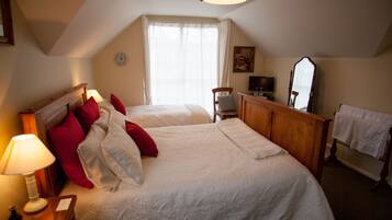 The Bronte Room | Down duvets, individually decorated, individually furnished, desk
