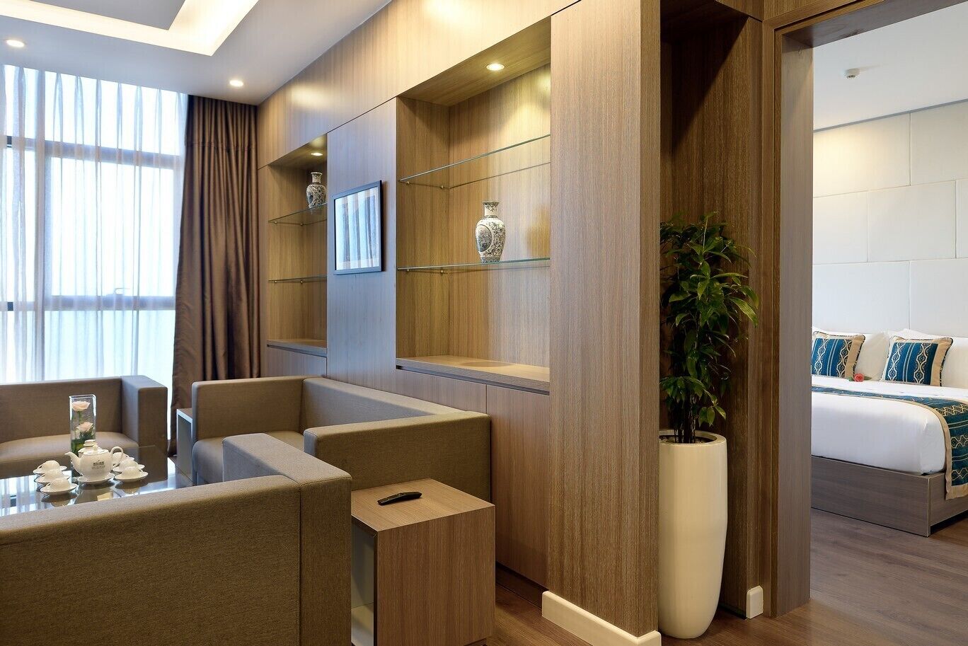 suite, ocean view | 1 bedroom, in-room safe, blackout curtains, soundproofing