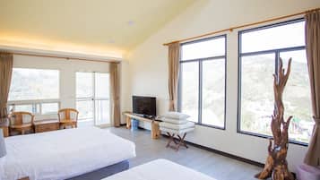 Comfort Quadruple Room, 2 Double Beds | View from room