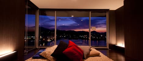 Traditionellt rum - utsikt mot floden (Japanese Style Suite) | 1 sovrum och gratis wi-fi