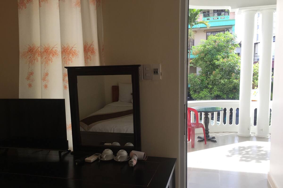 Double Room, Balcony, Pool View