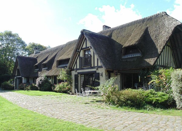 Façade de l’hébergement