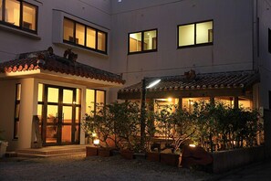 Front of property – evening/night - Jouya (Ishigaki)