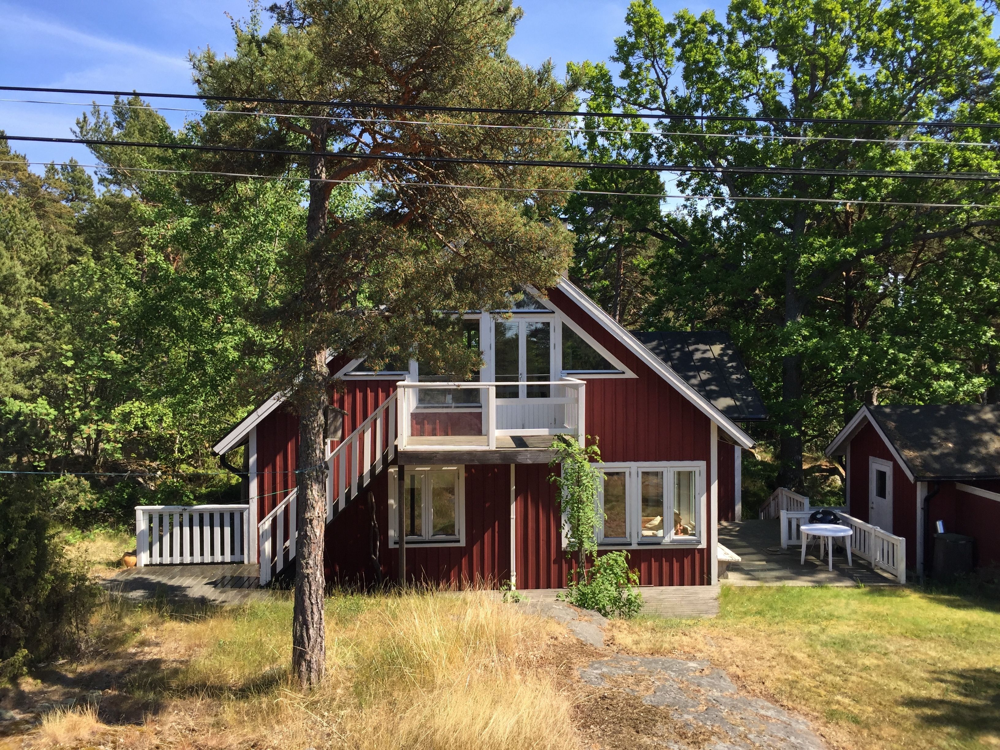 Fassade der Unterkunft