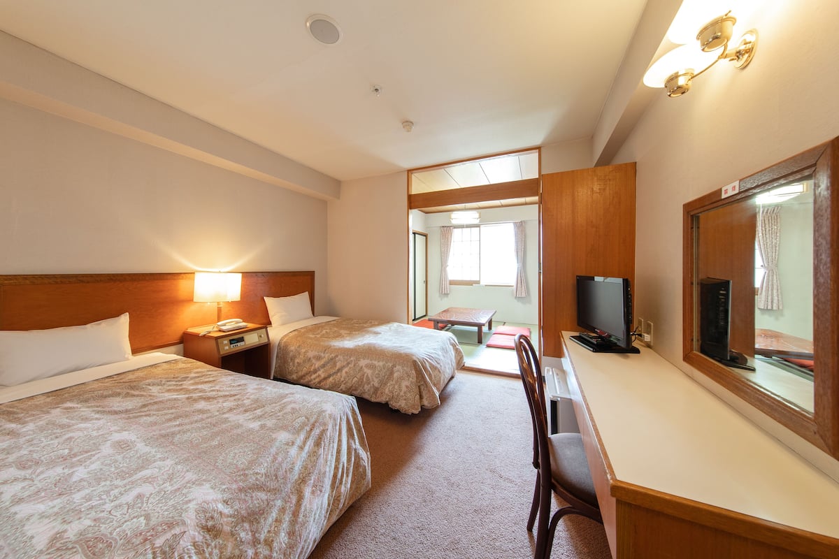 Eenvoudige kamer, 2 slaapkamers, niet-roken, bijgebouw (+ Japanese Style Room) | Donzen dekbedden, individueel gemeubileerd