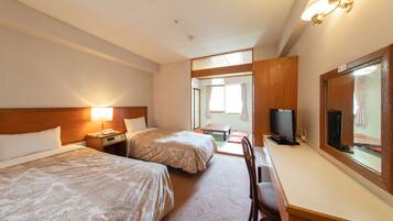 Eenvoudige kamer, 2 slaapkamers, niet-roken, bijgebouw (+ Japanese Style Room) | Donzen dekbedden, individueel gemeubileerd