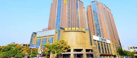 Voorkant van accommodatie