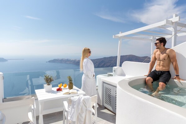 Balcony - Unique Suites (Santorini)