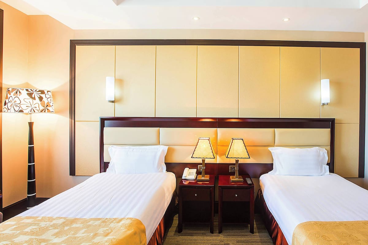 Standard Twin Room  | Desk, blackout curtains, soundproofing, iron/ironing board (on request)