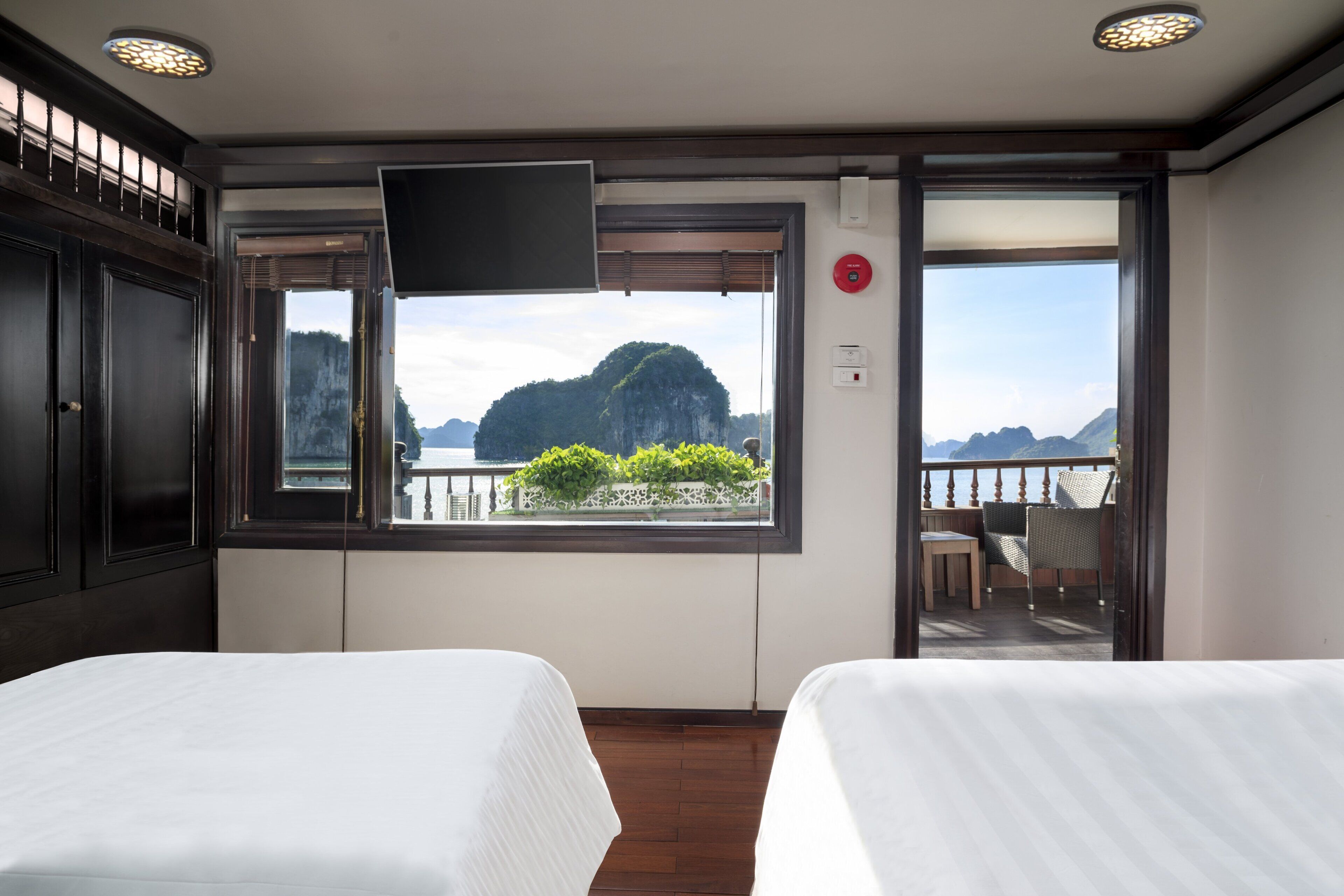 部屋からの景観
