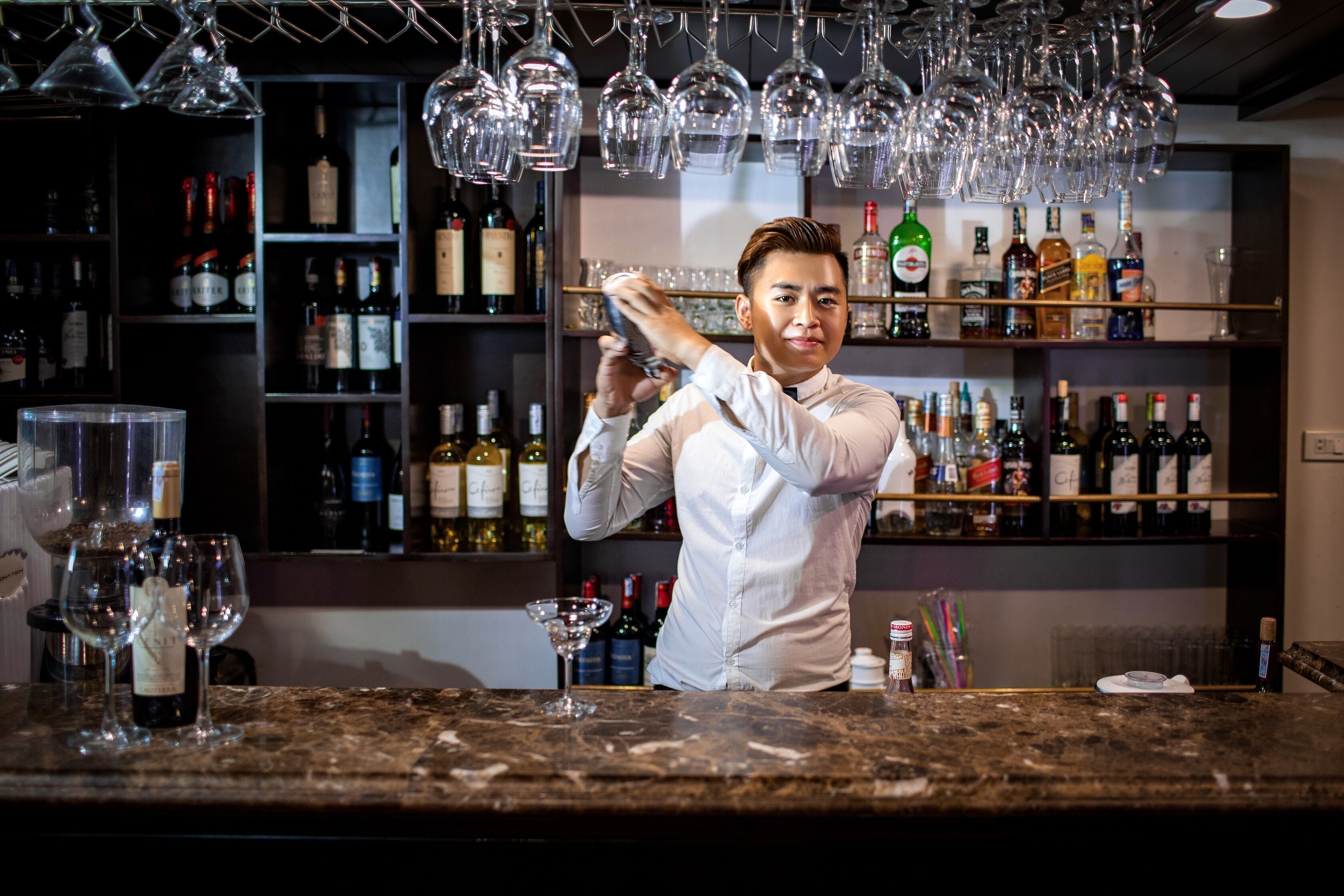 Bar (in der Unterkunft)