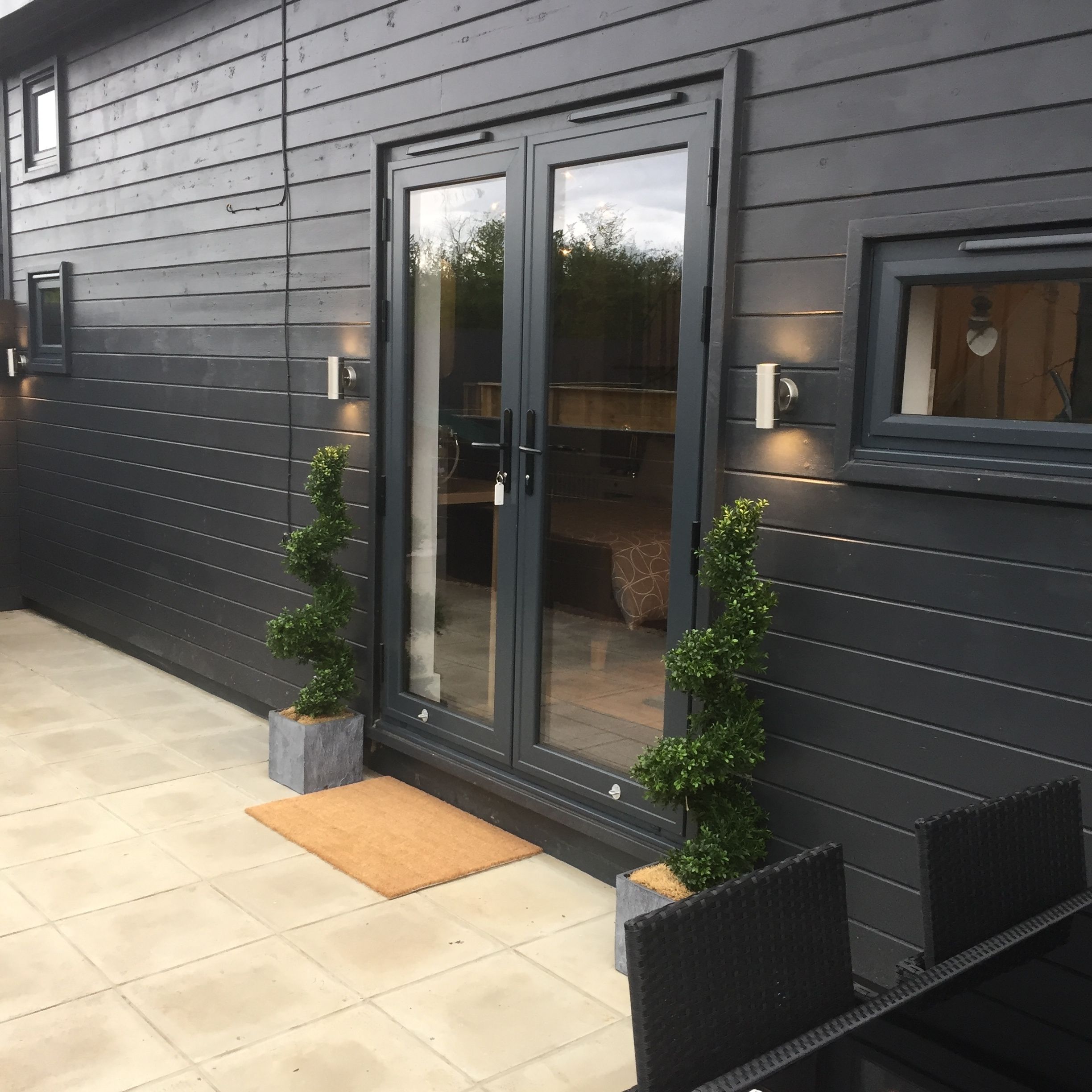 Entrada de la propiedad