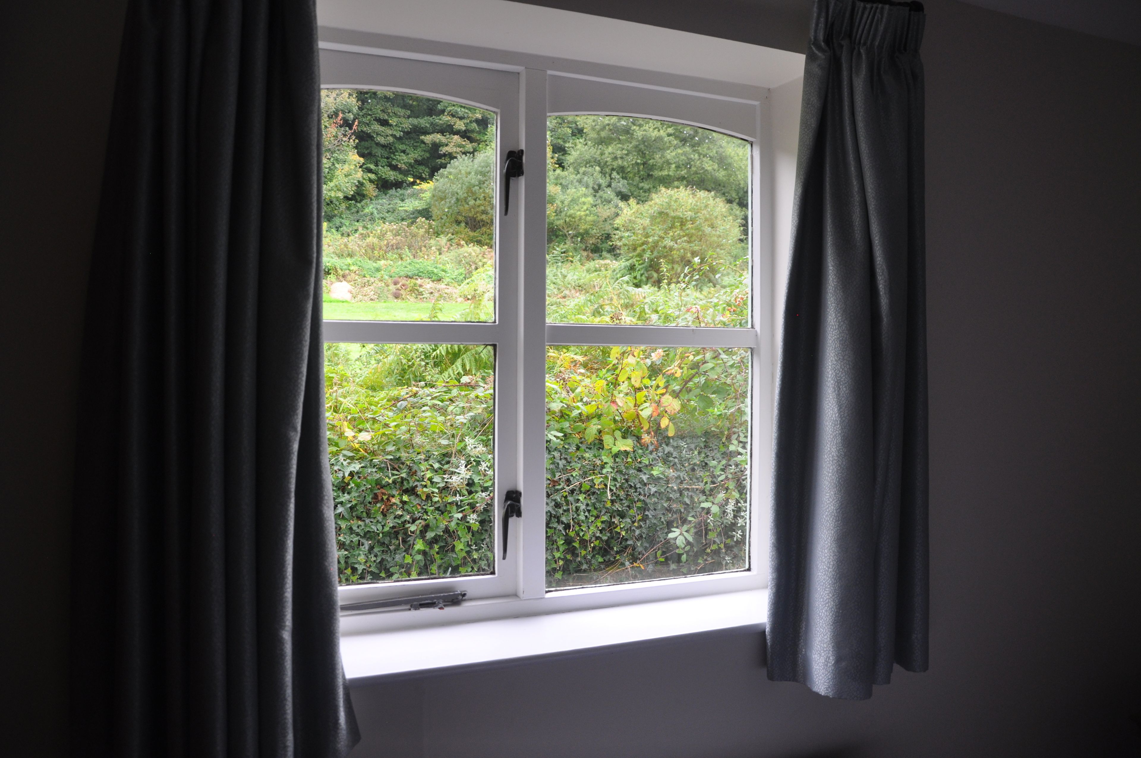 luxury double room, garden view, annex building | view from room