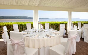 Indoor wedding - Oxwich Bay Hotel (Swansea)