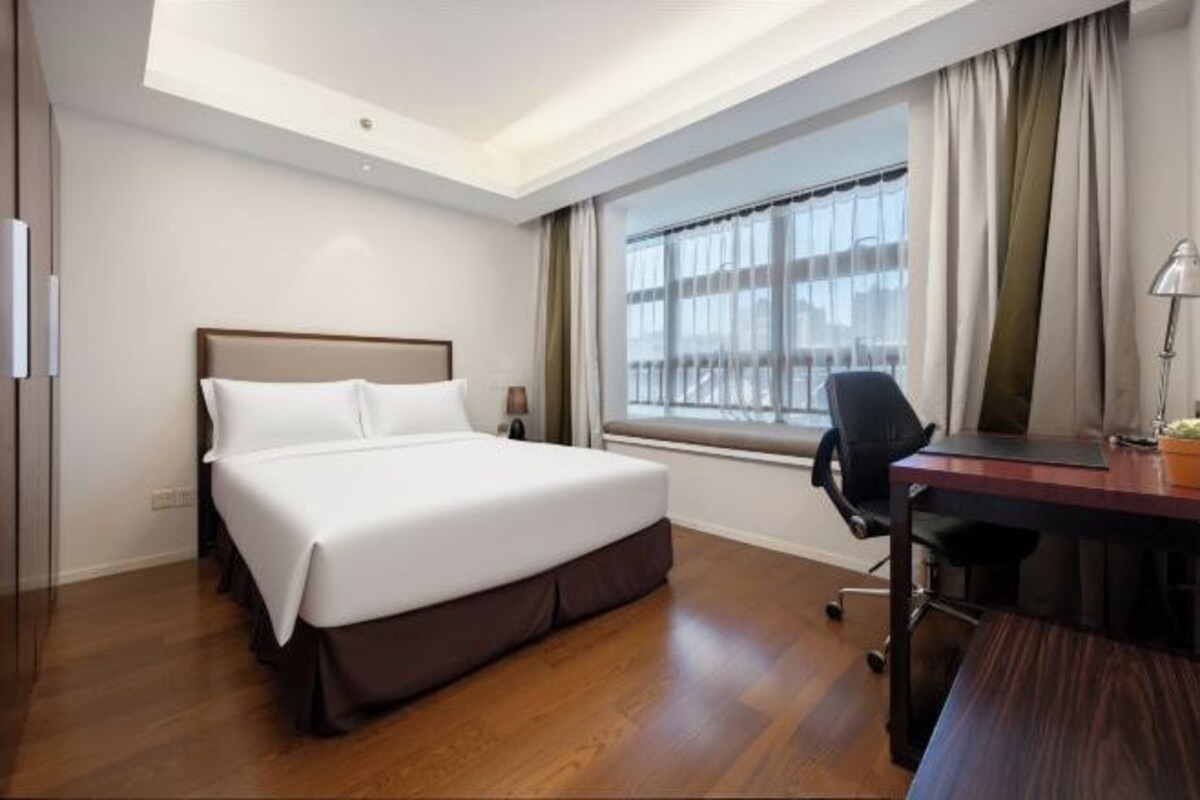 In-room safe, desk, blackout curtains, iron/ironing board (on request)