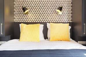 Estúdio, sacada (Medium Studio with Kitchen) | 1 quarto, roupas de cama antialérgicas, quartos à prova de som