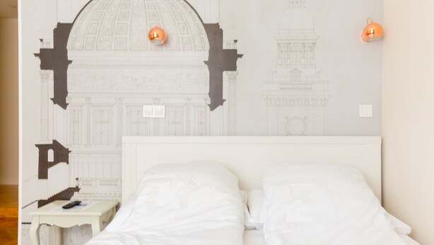 Premier Studio, 1 Queen Bed | Premium bedding, desk, iron/ironing board, WiFi (free) - Otto Studios (Budapest)