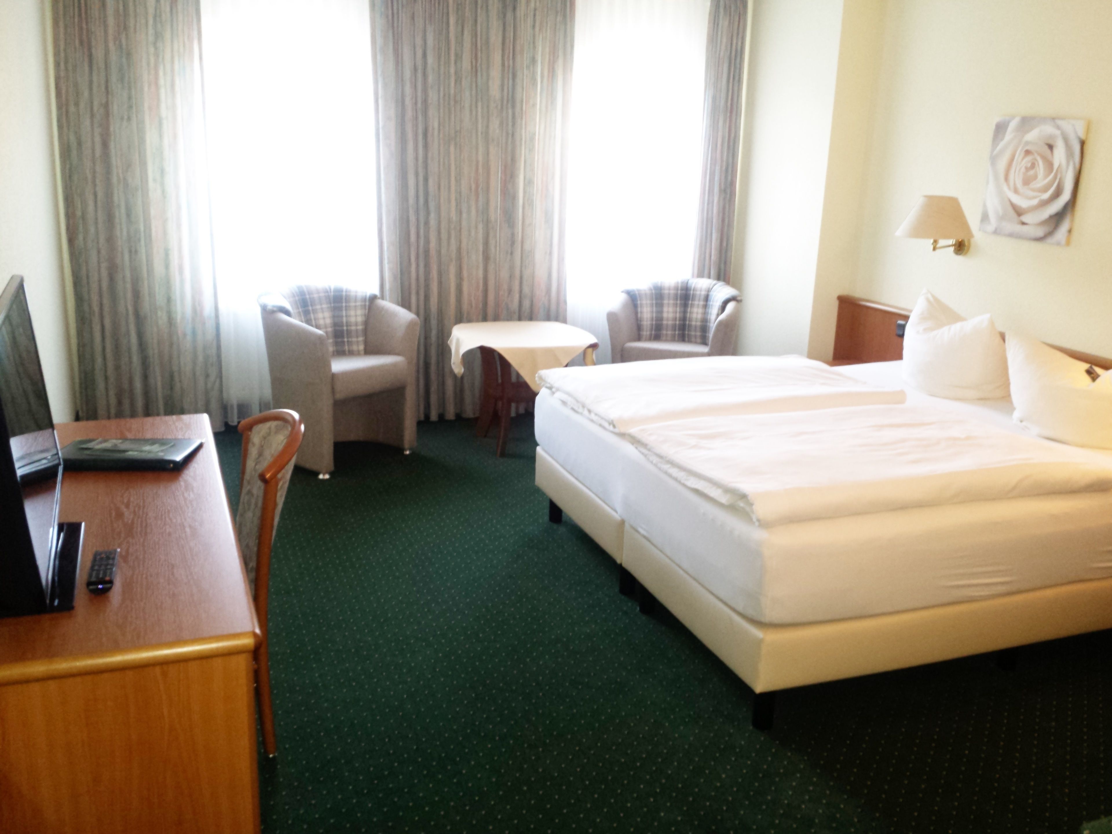 minibar, desk, blackout curtains, free cots/infant beds