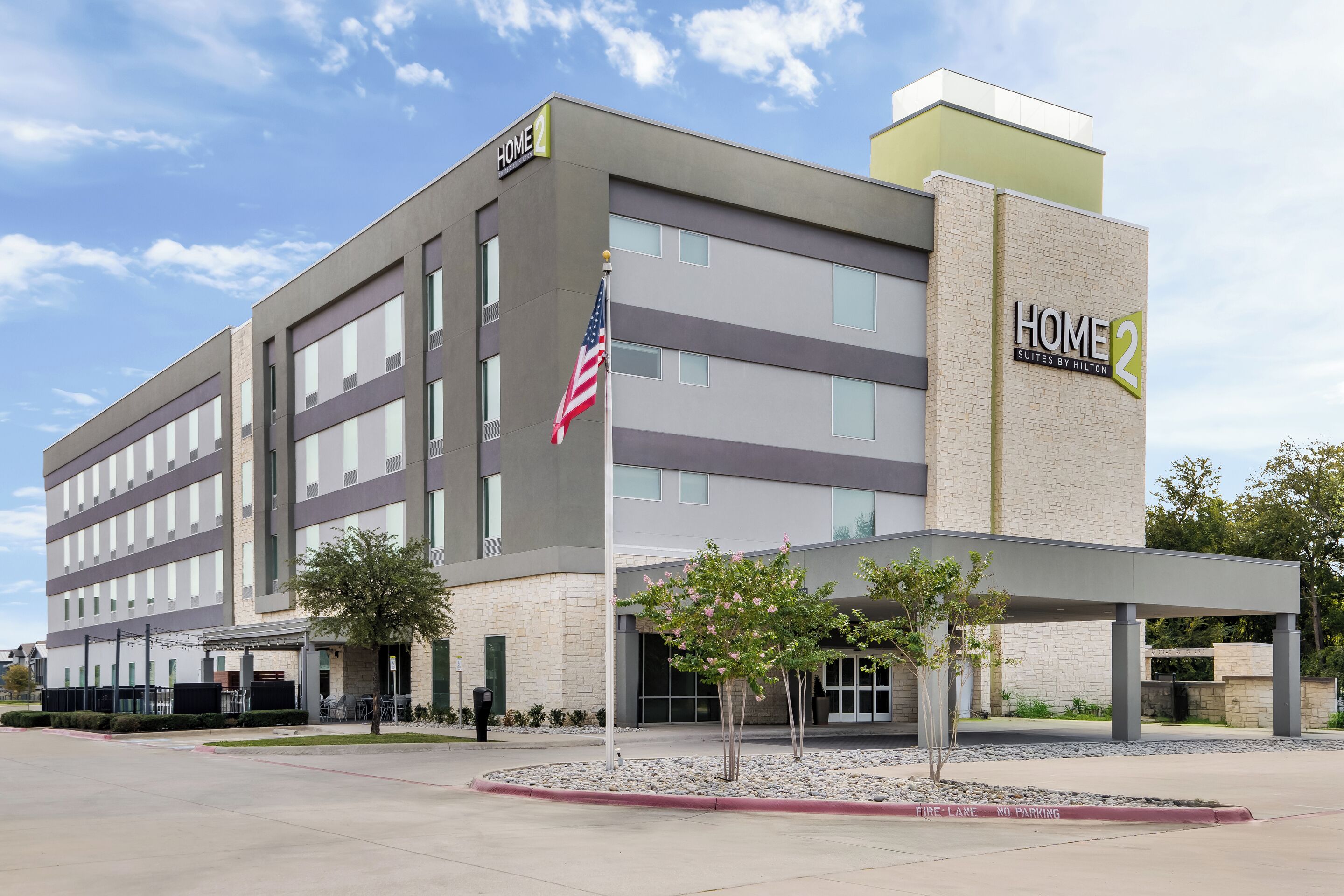 Fassade der Unterkunft