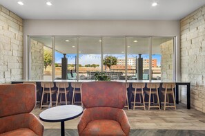 Sala de estar en el lobby