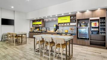 Free daily full breakfast