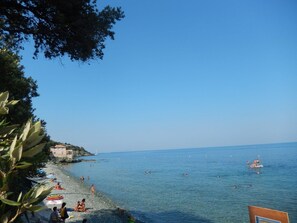 Beach nearby, white sand