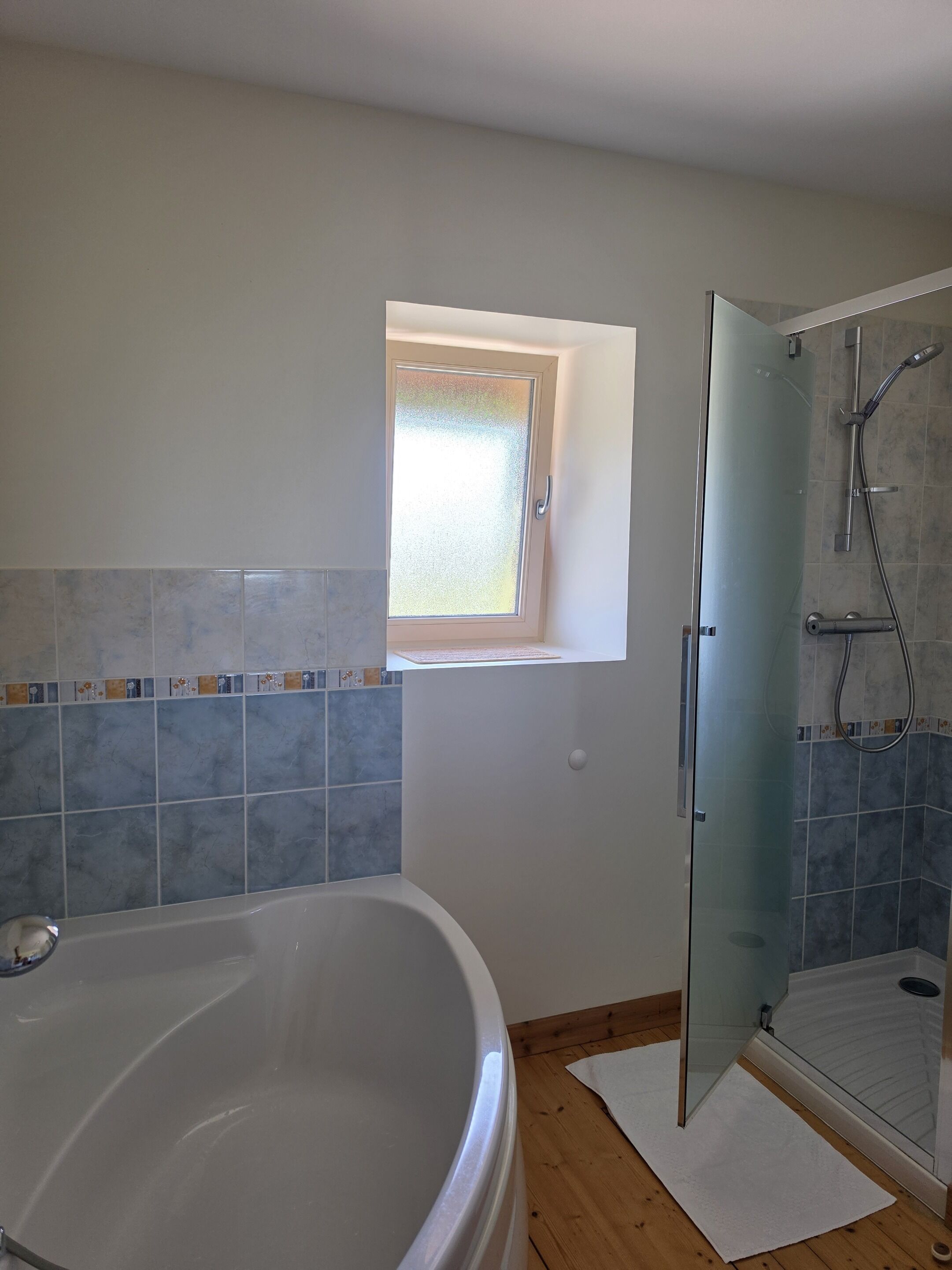 Cottage, en-suite badkamer, uitzicht op tuin | Badkamer